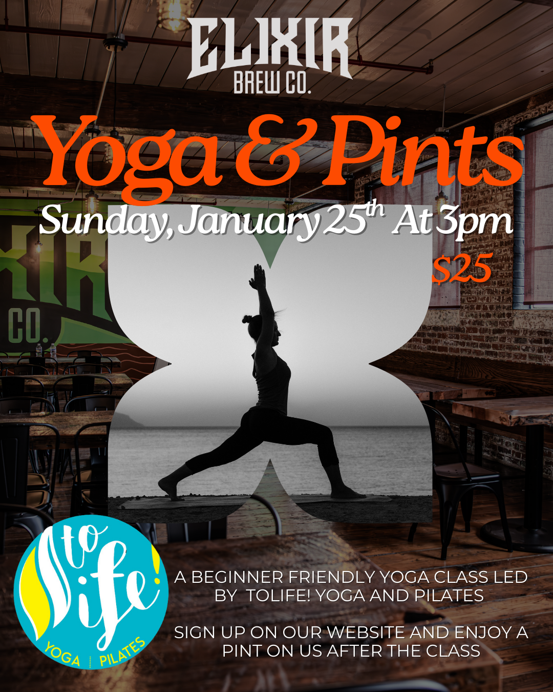 Yoga & Pints
