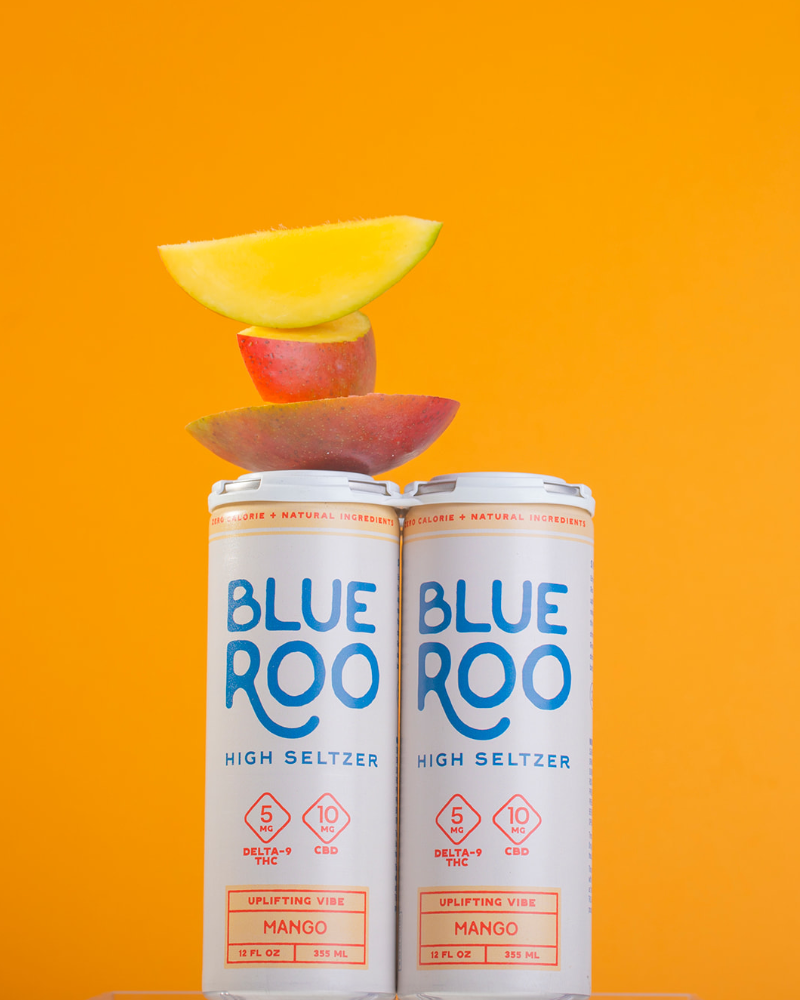Blue Roo Mango Seltzer 4-Pack – Elixir Brew Co