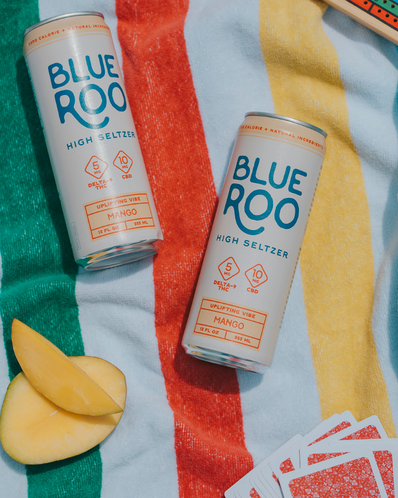 Blue Roo Mango Seltzer 4-Pack