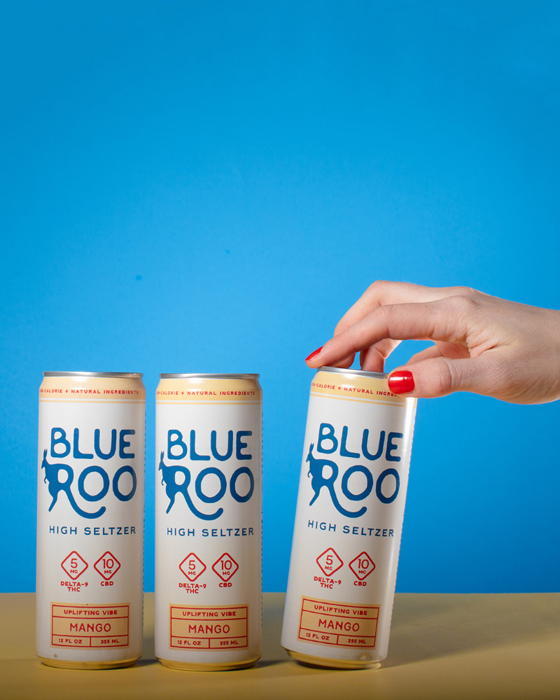 Blue Roo Mango Seltzer 4-Pack