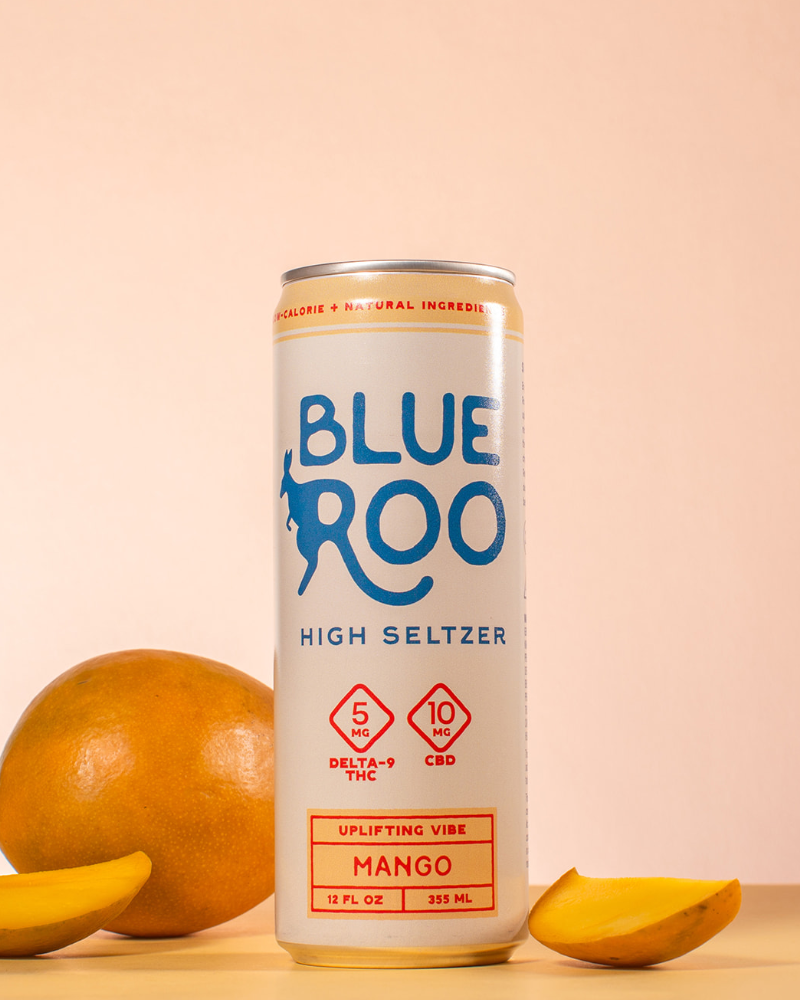 Blue Roo Mango Seltzer 4-Pack