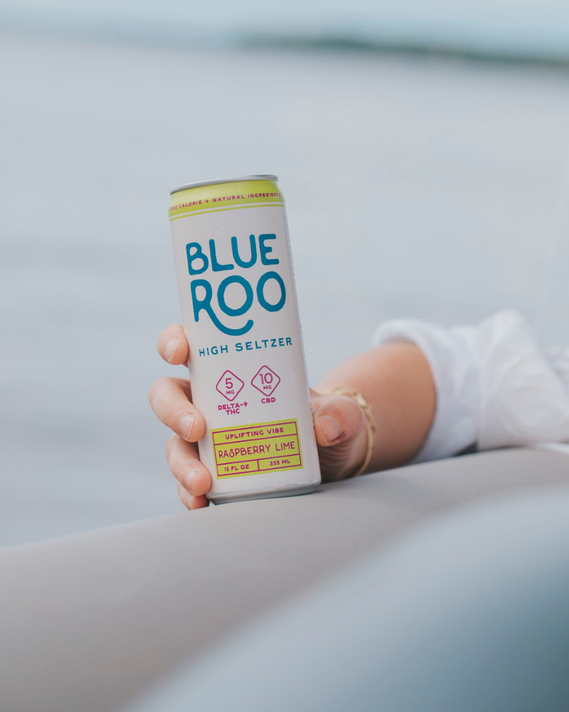 Blue Roo Raspberry Lime Seltzer 4-Pack