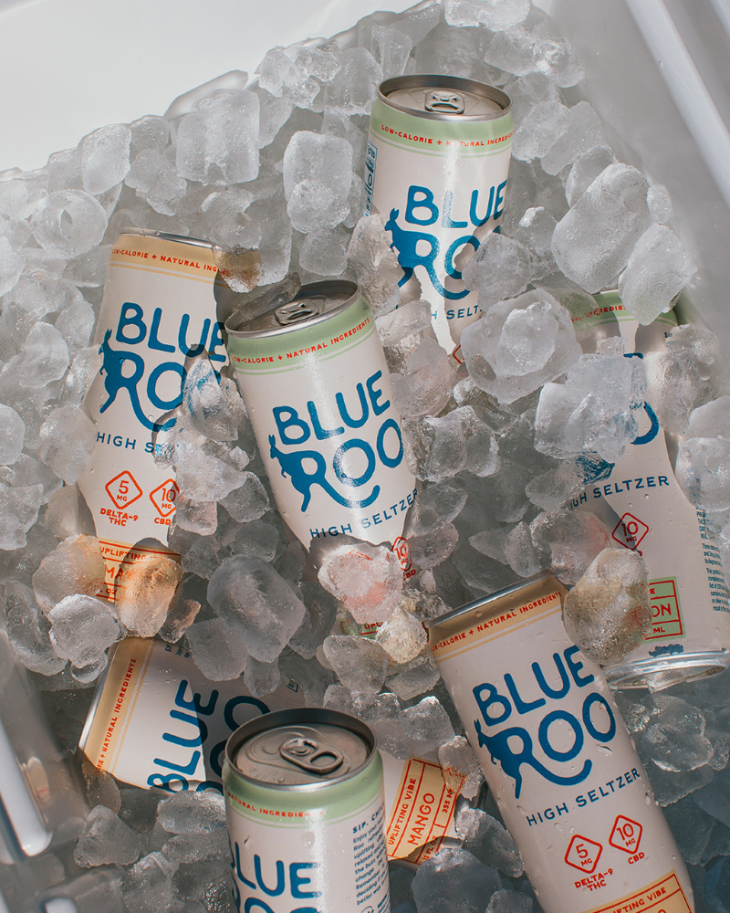Blue Roo Raspberry Lime Seltzer 4-Pack