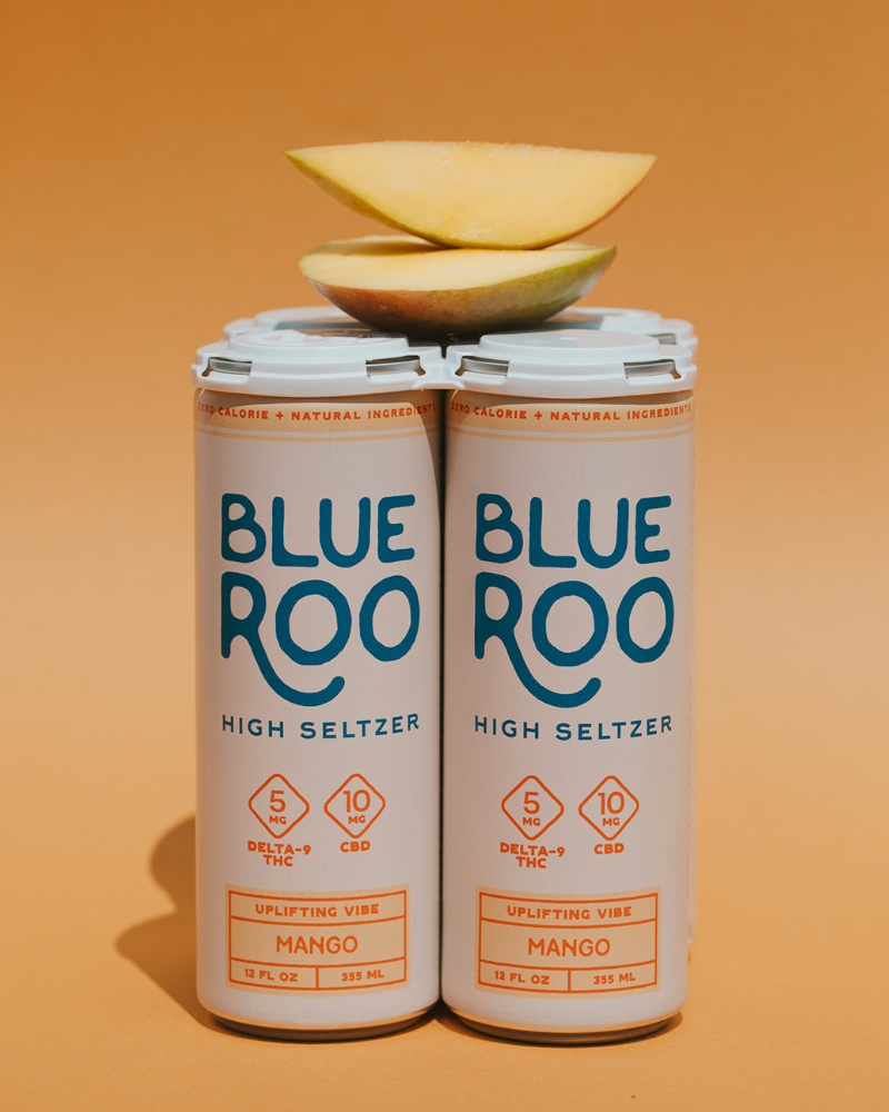 Blue Roo Mango Seltzer 4-Pack