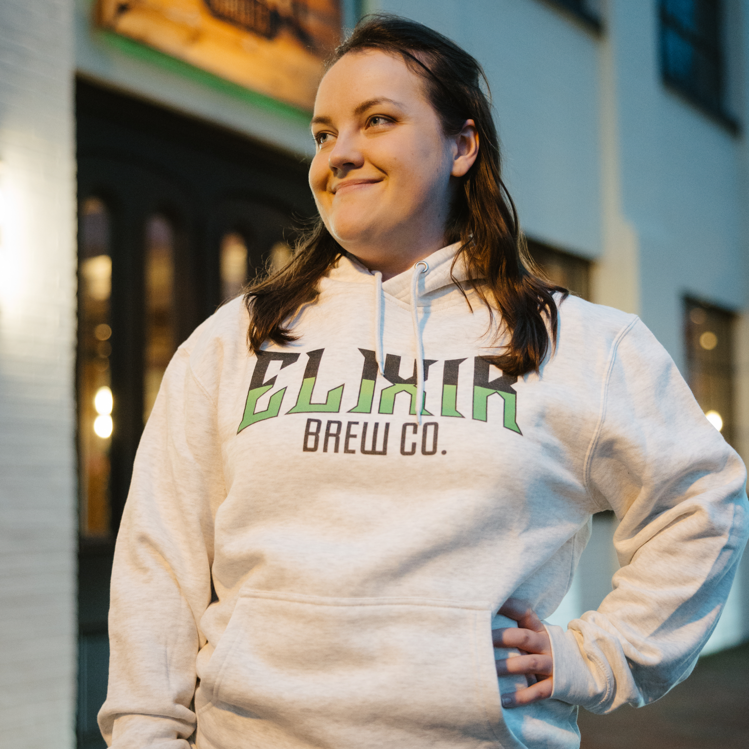 Minimalist Elixir Hoodie Double Stitched