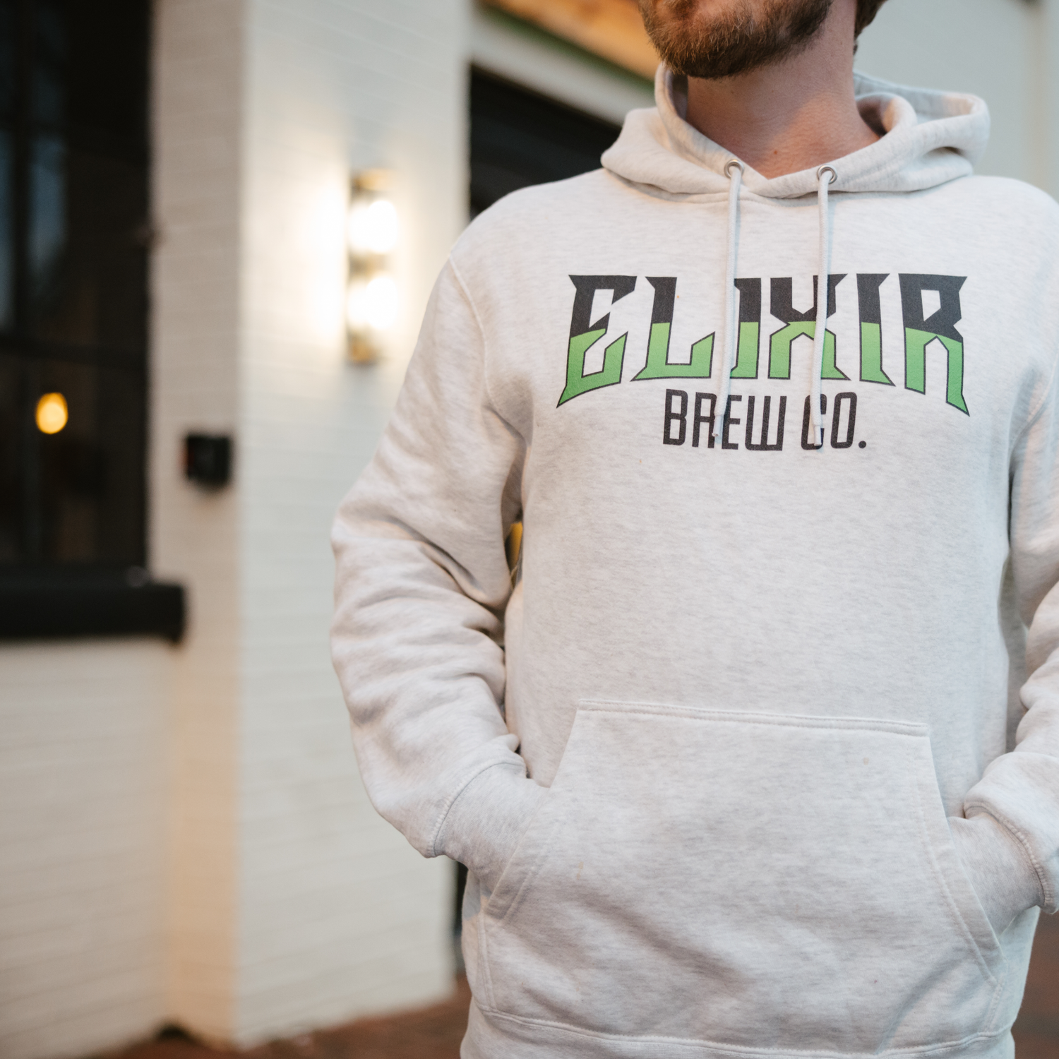 Minimalist Elixir Hoodie Double Stitched