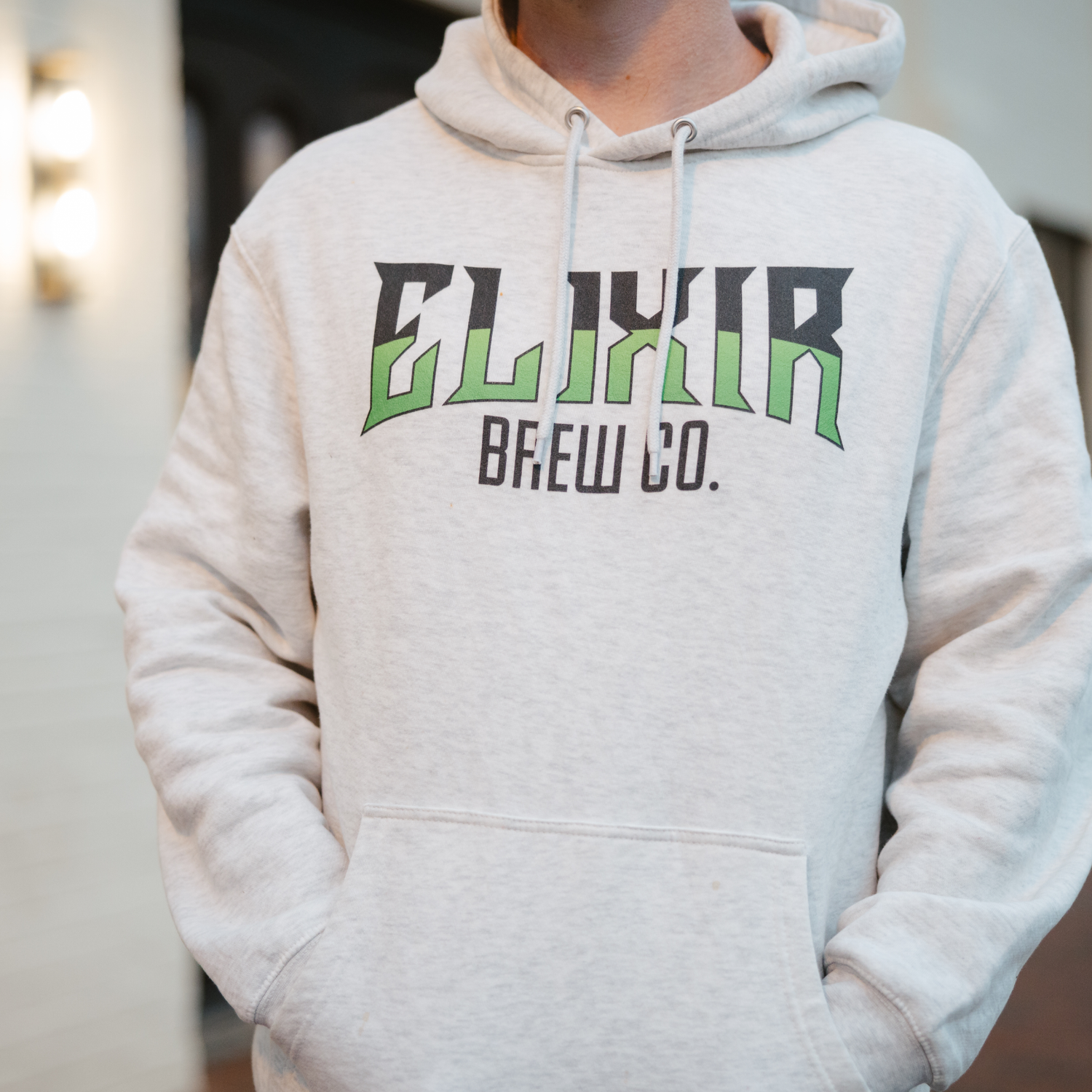 Minimalist Elixir Hoodie Double Stitched