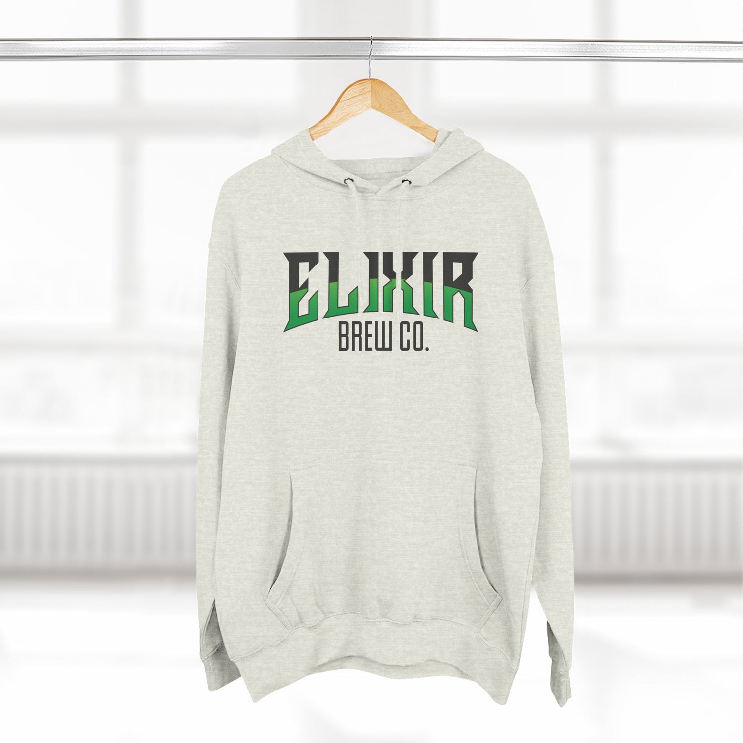 Minimalist Elixir Hoodie Double Stitched
