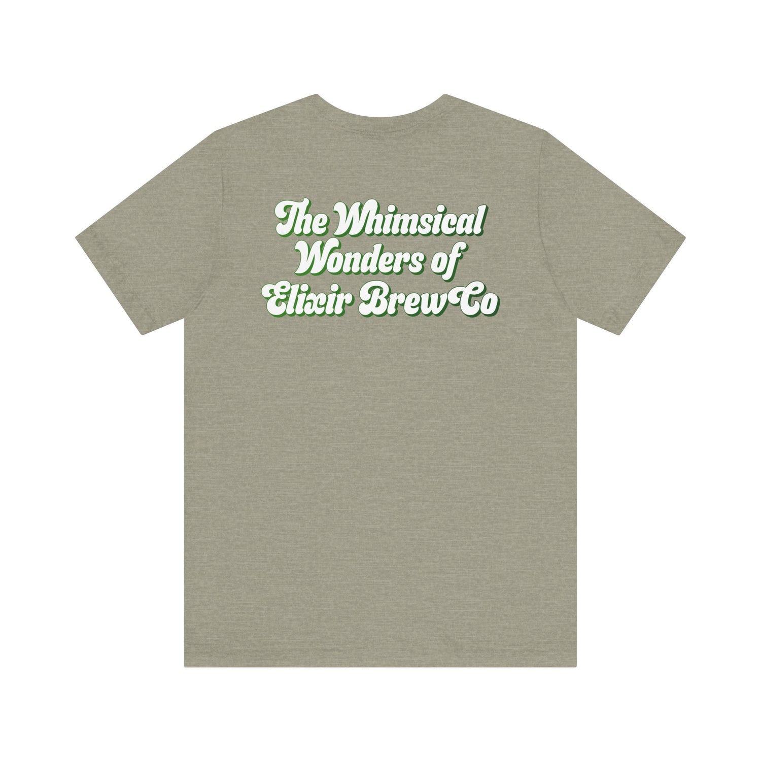 Whimsical Brew Co Unisex Jersey Tee - Perfect for Coffee Lovers