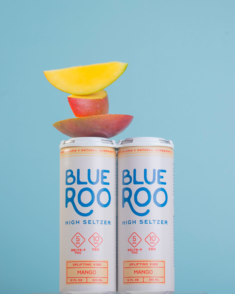 Blue Roo Mango Seltzer 4-Pack