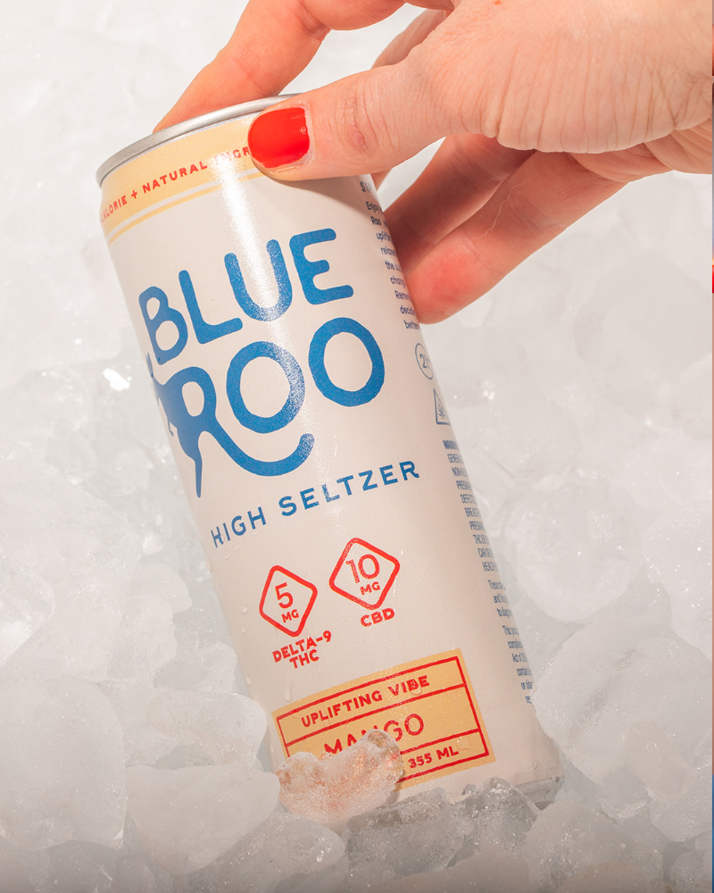 Blue Roo Mango Seltzer 4-Pack