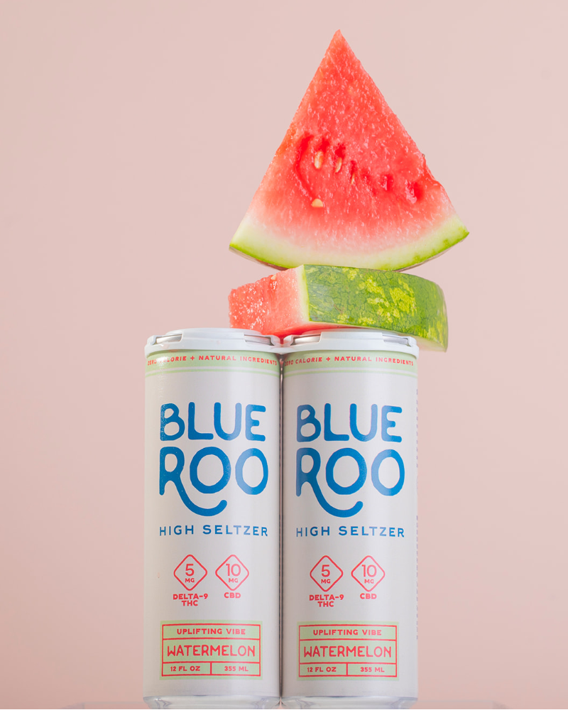 Blue Roo Watermelon Seltzer 4-Pack