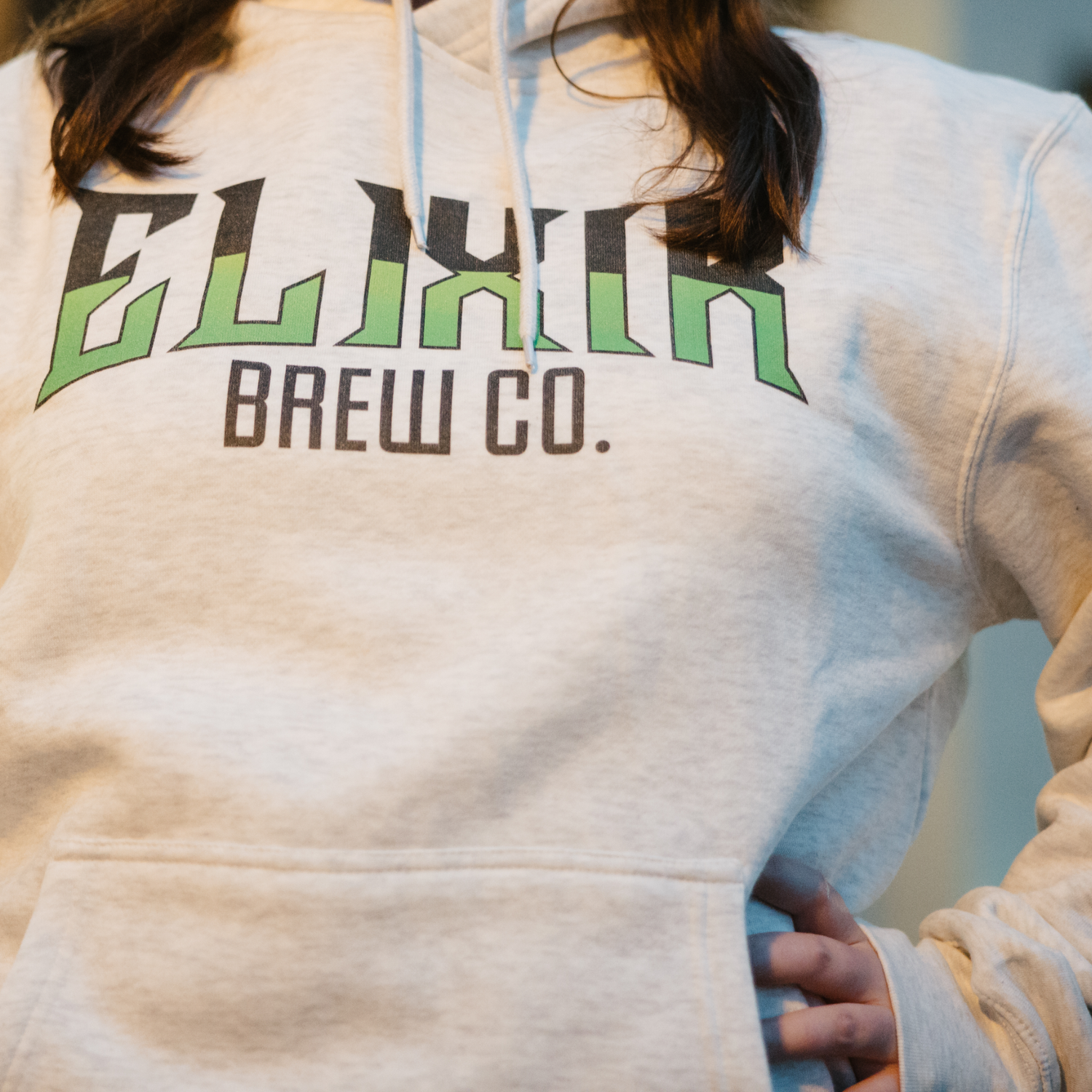 Minimalist Elixir Hoodie Double Stitched